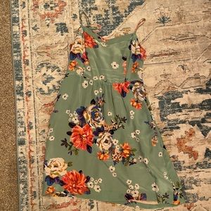 Moulinette Soeurs size 10 silk flor dress